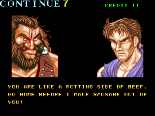 Illustration for article titled The Best Part of Fighting Games? The Stupid Quotes.
